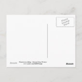 Westminster Abbey - Fenster aus festem Glas - Post Postkarte (Rückseite)