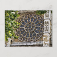 Westminster Abbey - Fenster aus festem Glas - Post