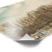 Westminster Abbey Fotodruck (Ecke)