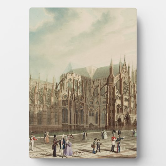 Westminster Abbey Fotoplatte (Vorderseite)