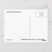 Westminster Abbey, London England Postkarte (Rückseite)