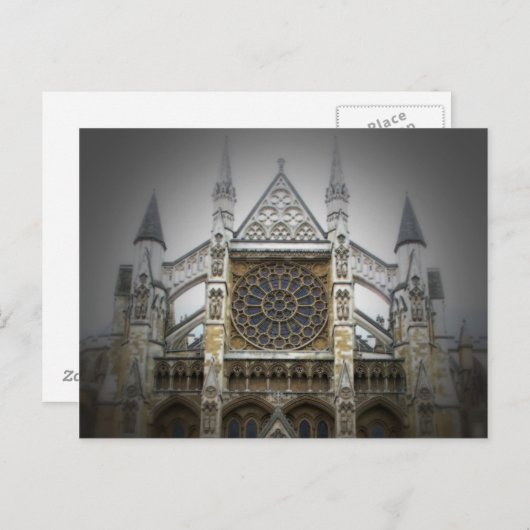 Westminster Abbey - London - Postcard Postkarte (Vorne/Hinten)