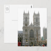 Westminster Abbey, London Postkarte (Vorne/Hinten)