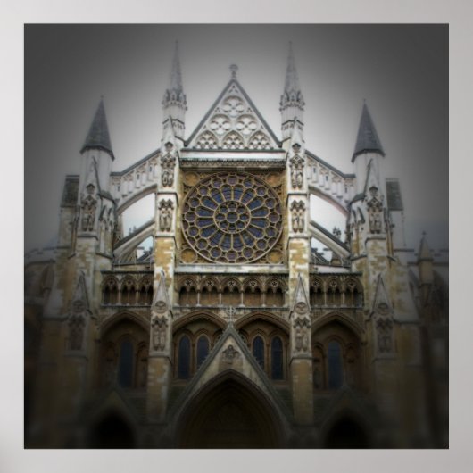 Westminster Abbey - London - Square Poster (Vorne)