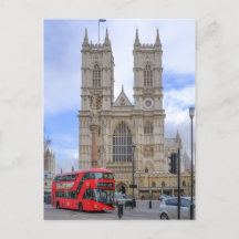 Westminster Abbey London UK Postcard