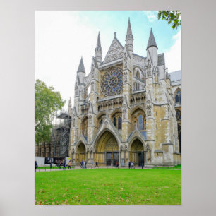 Westminster Abbey, London UK Poster
