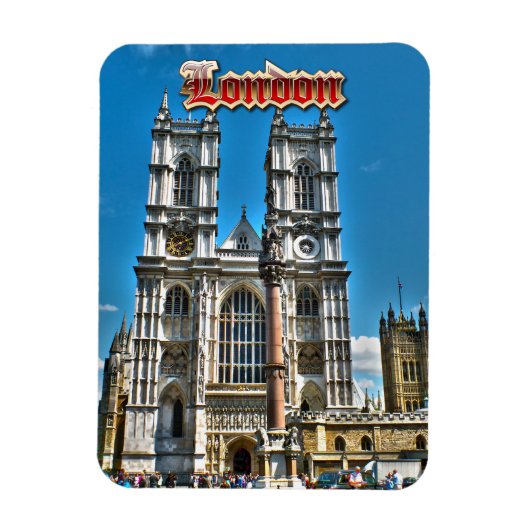 Westminster Abbey Magnet (Vertikal)