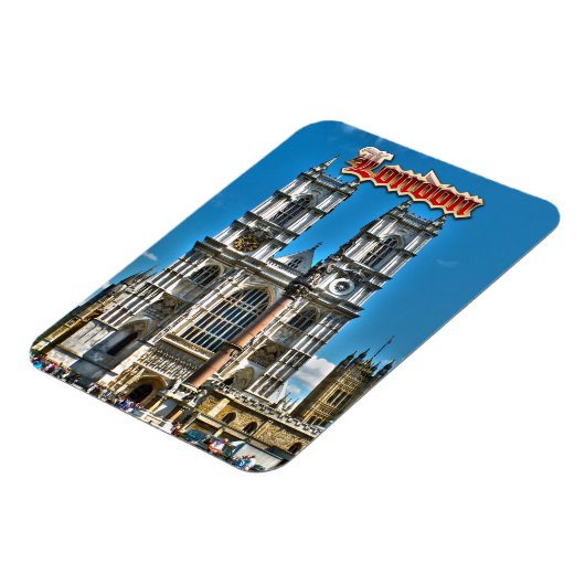 Westminster Abbey Magnet (Linke Seite)