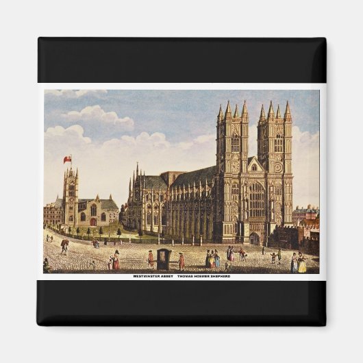 Westminster Abbey Magnet (Vorne)