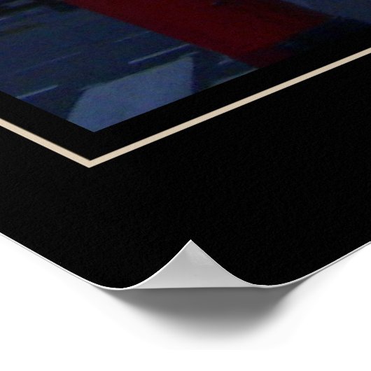 Westminster Abbey Poster (Ecke)