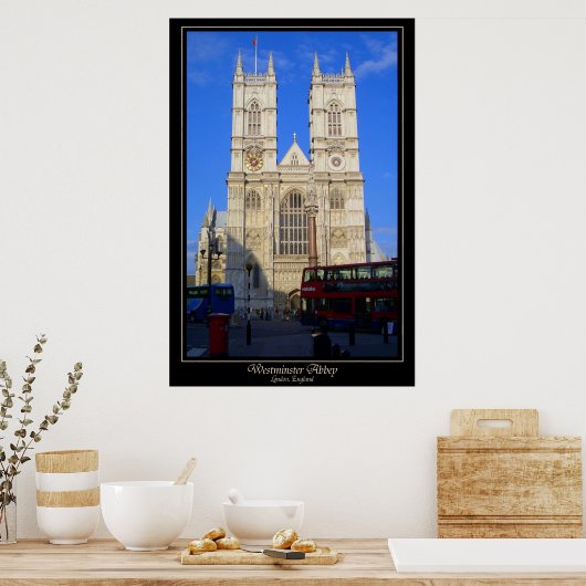 Westminster Abbey Poster (Küche)
