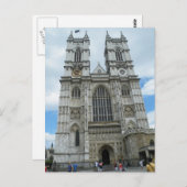 Westminster Abbey Postkarte (Vorne/Hinten)