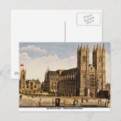 Westminster Abbey Postkarte (Vorne/Hinten)