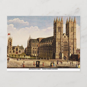 Westminster Abbey Postkarte