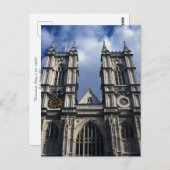 Westminster Abbey Postkarte (Vorne/Hinten)