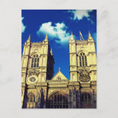 Westminster Abbey Postkarte (Vorderseite)