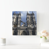 Westminster Abbey Quadratische Wanduhr (Zuhause)
