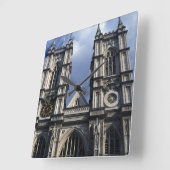 Westminster Abbey Quadratische Wanduhr (Winkel)
