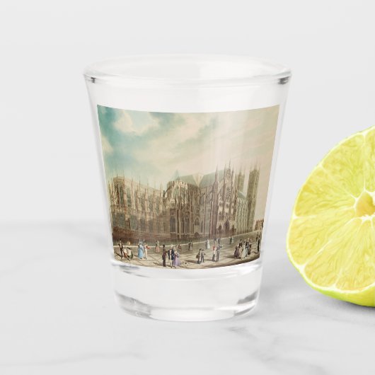 Westminster Abbey Schnapsglas (Vorderseite)