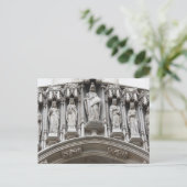 Westminster-Abtei-Architektur britisches Gebäude Postkarte (Stehend Vorderseite)