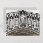 Westminster-Abtei-Architektur britisches Gebäude Postkarte (Vorne/Hinten)