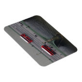Westminster Bridge & Buses 3"x4" Magnet (Rechte Seite)