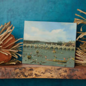 Westminster Bridge, London, mit dem Lord Mayor's Fotoplatte (Seite)