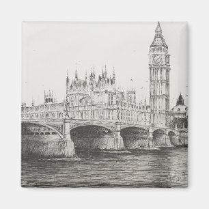 Westminster Bridge London UK. 30/10/2006 Magnet