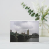 Westminster Bridge Postkarte (Stehend Vorderseite)