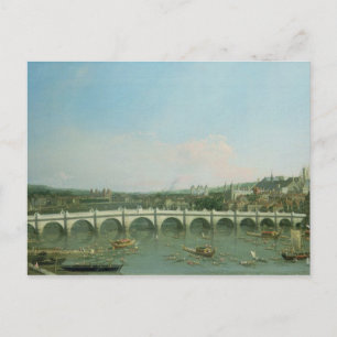 Westminster-Brücke aus dem Norden mit Lambeth Postkarte