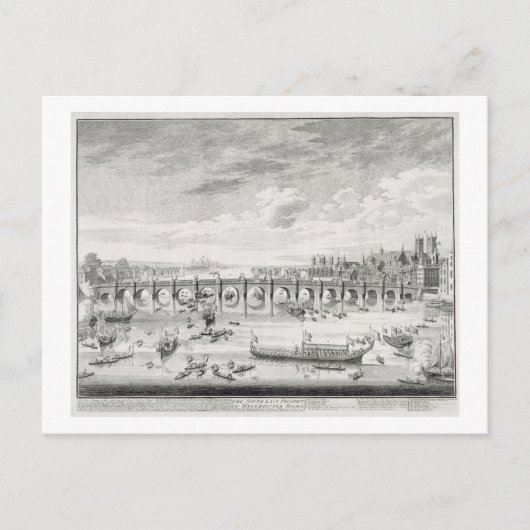 Westminster-Brücke - Bo Postkarte (Vorderseite)