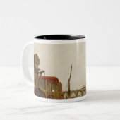 Westminster-Brücke Zweifarbige Tasse (Vorderseite Links)