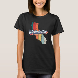 Westminster City Retro Vintages Heimat Kalifornien T-Shirt