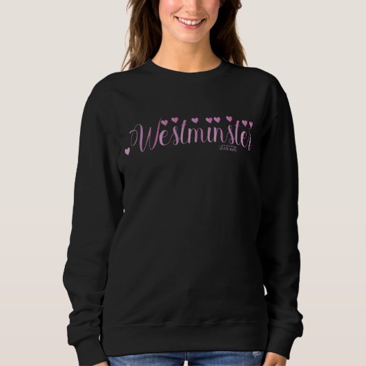 Westminster Colorado Valentine Sweatshirt (Vorderseite)