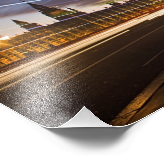 Westminster Fotodruck (Ecke)