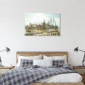 Westminster Hall und Abbey Leinwanddruck (Insitu (Schlafzimmer))
