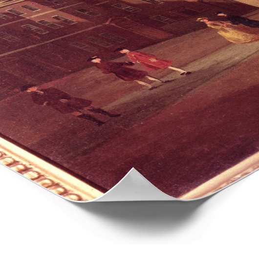 Westminster Hall und New Palace Yard Poster (Ecke)