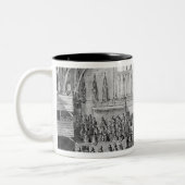 Westminster Hall Zweifarbige Tasse (Links)
