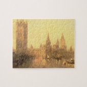 Westminster: Häuser des Parlaments, c.1860 (Öl an Puzzle (Horizontal)