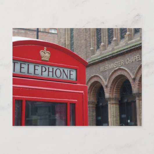 Westminster Kapel - London - Postkarte (Vorderseite)