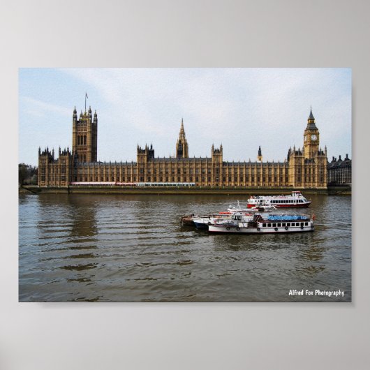 Westminster Nachmittag Poster (Vorne)