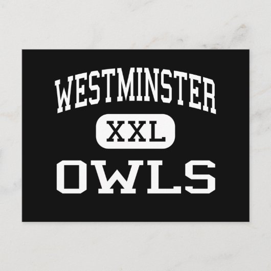 Westminster - Owls - High - Westminster Maryland Postkarte (Vorderseite)