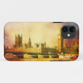 Westminster Palace und Brücke mit Big Ben Case-Mate iPhone Hülle (Rückseite (Horizontal))
