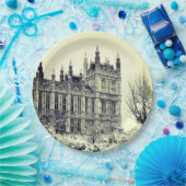 Westminster, Parlament, Winter London - Briten Pappteller (Party)