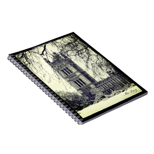 Westminster, Parlament, Winter London - England Notizblock (Rechte Seite)