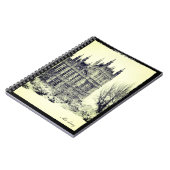 Westminster, Parlament, Winter London - Großbritan Notizblock (Linke Seite)