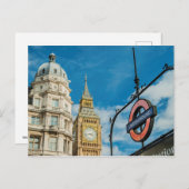 Westminster Postkarte (Vorne/Hinten)