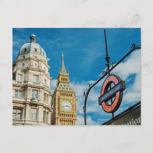 Westminster Postkarte (Vorderseite)