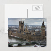 Westminster Postkarte (Vorne/Hinten)