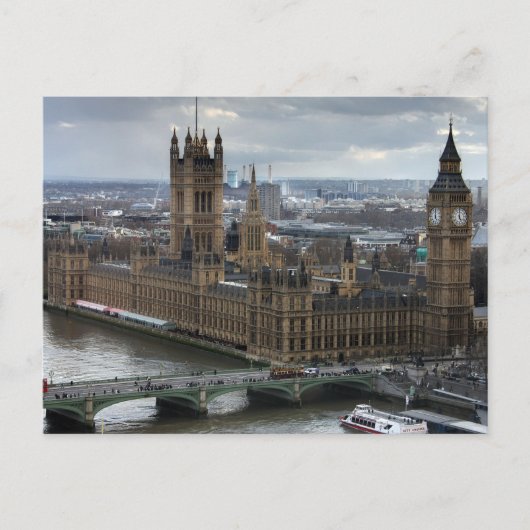 Westminster Postkarte (Vorderseite)